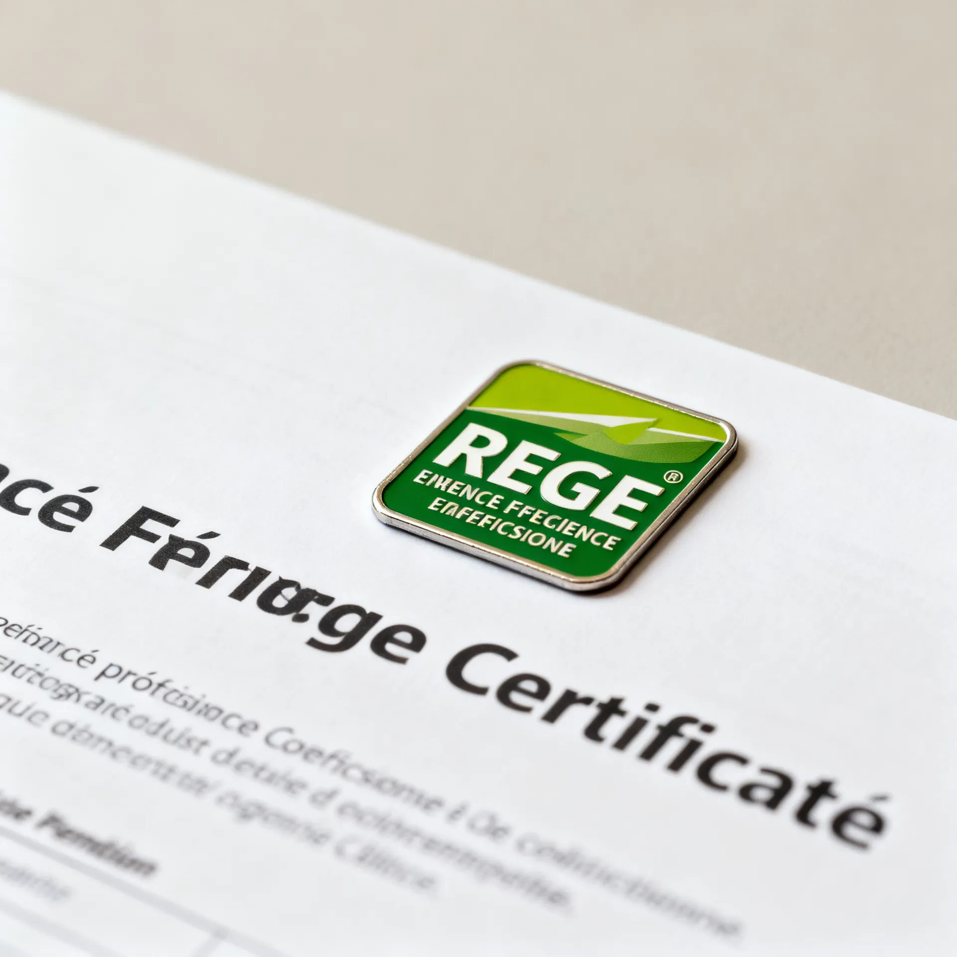 RGE (Reconnu Garant de l'Environnement)