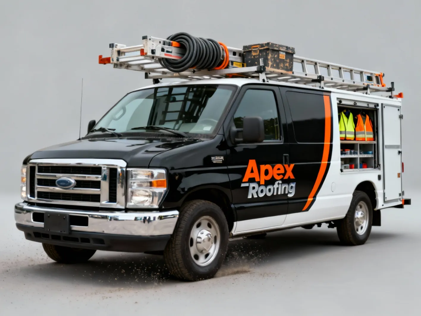 Vehicule de l'entreprise James F. Couverture