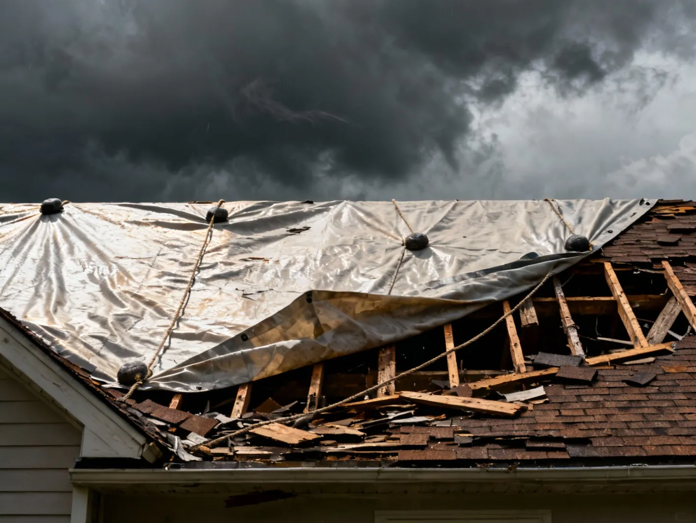 Intervention urgente fuite importante - Avant
