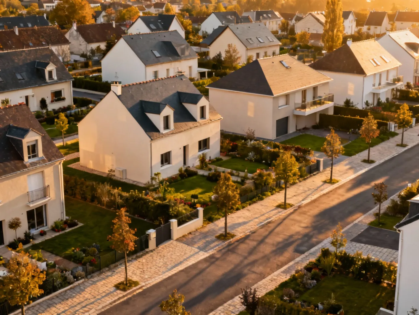 Couvreur professionnel au travail